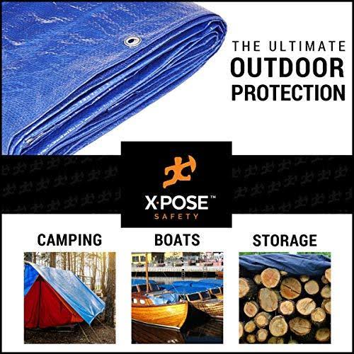 Blue Poly Tarp 25 x 40 F129