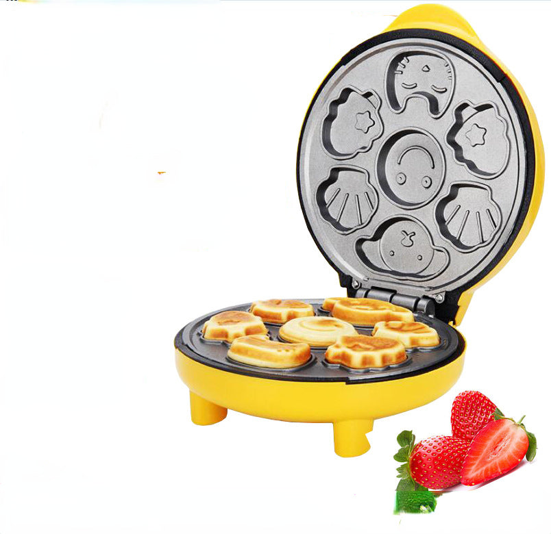 Mini Waffle Maker Non-Stick Electric Waffle Iron U5273
