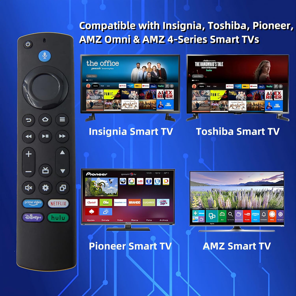 Voice Remote Control with 4 Shortcuts Y78692