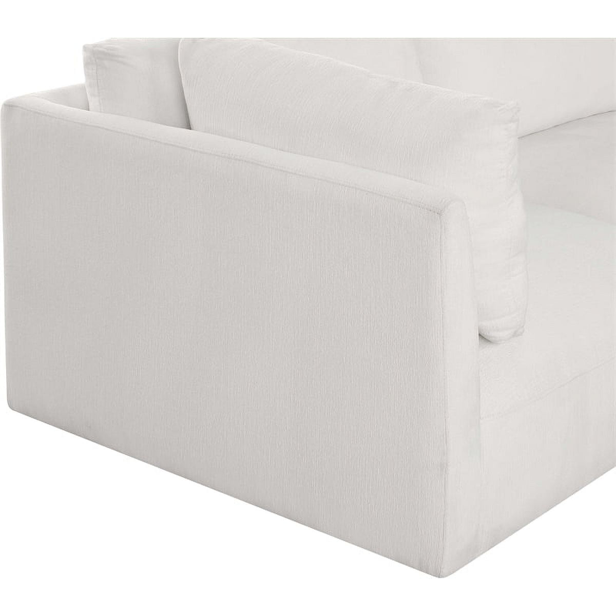 Cream Fabric Modular Sofa Q945971