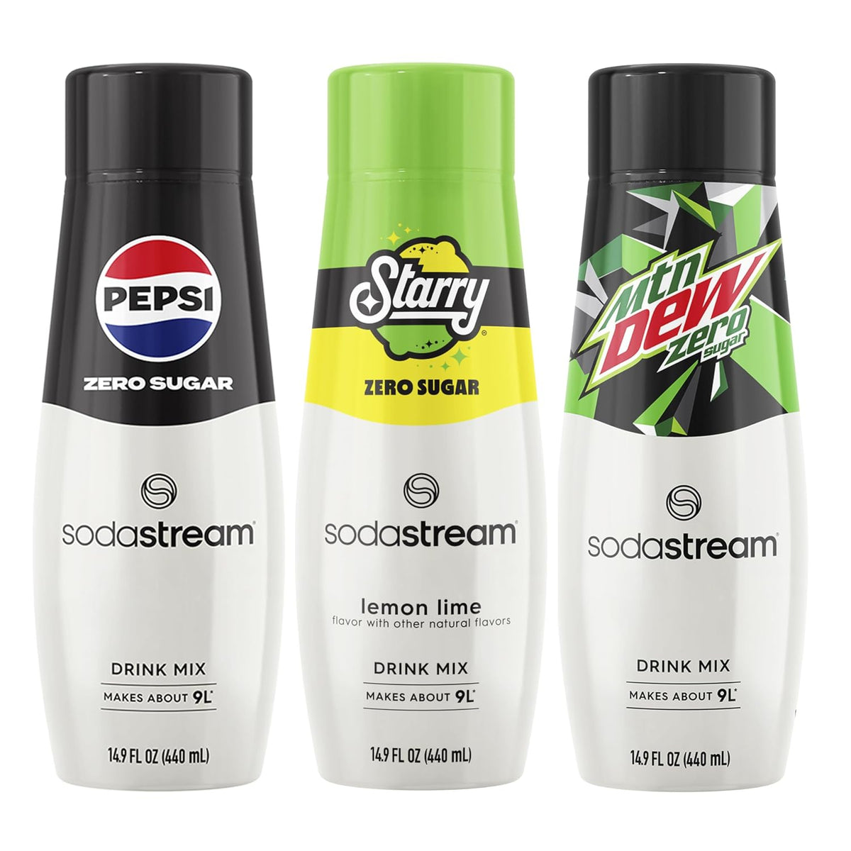 Zero Sugar Variety Pack, 440ml, Pack of 3 P794