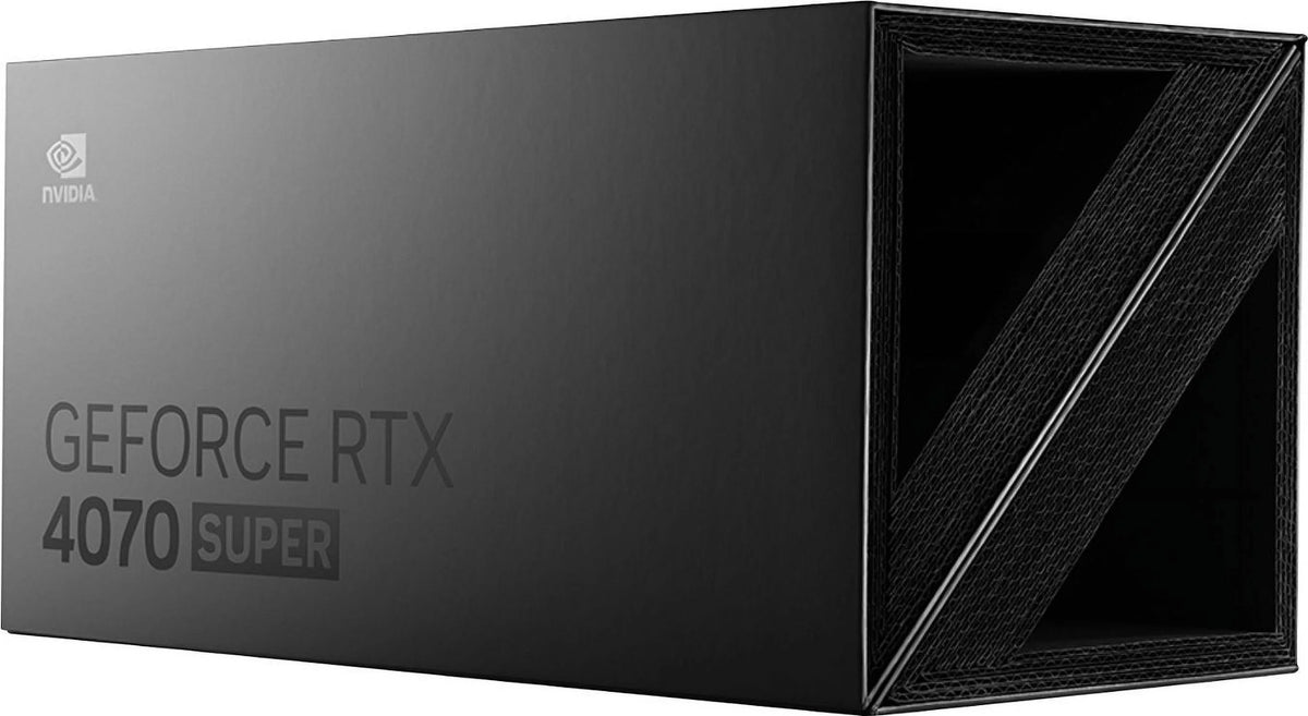 GeForce RTX 4070 SUPER 12GB GDDR6X Graphics Card Titanium/Black G86118