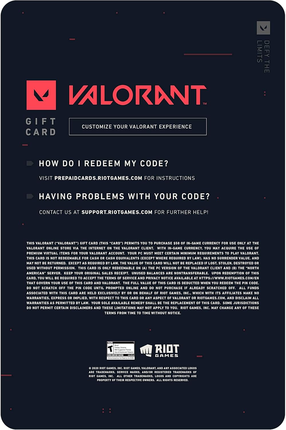$100 Gift Card - PC [Online Game Code] W1942