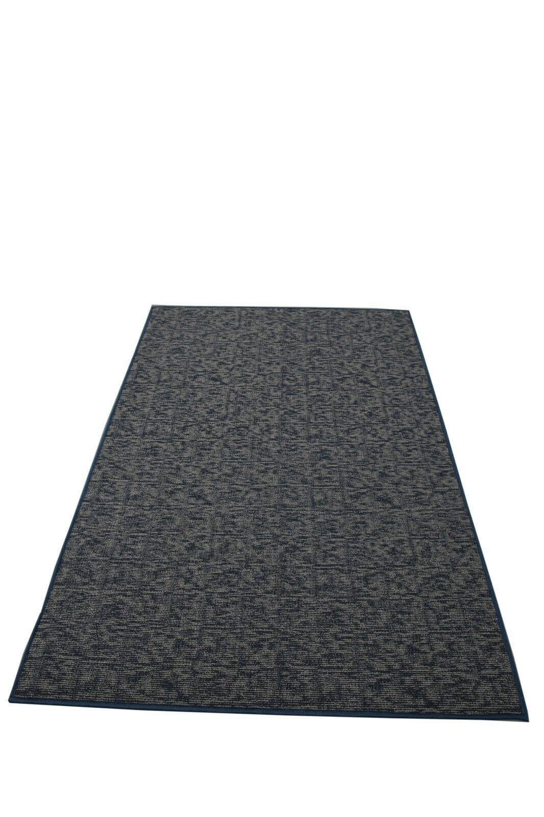 Navy Hexagon Rug K986356