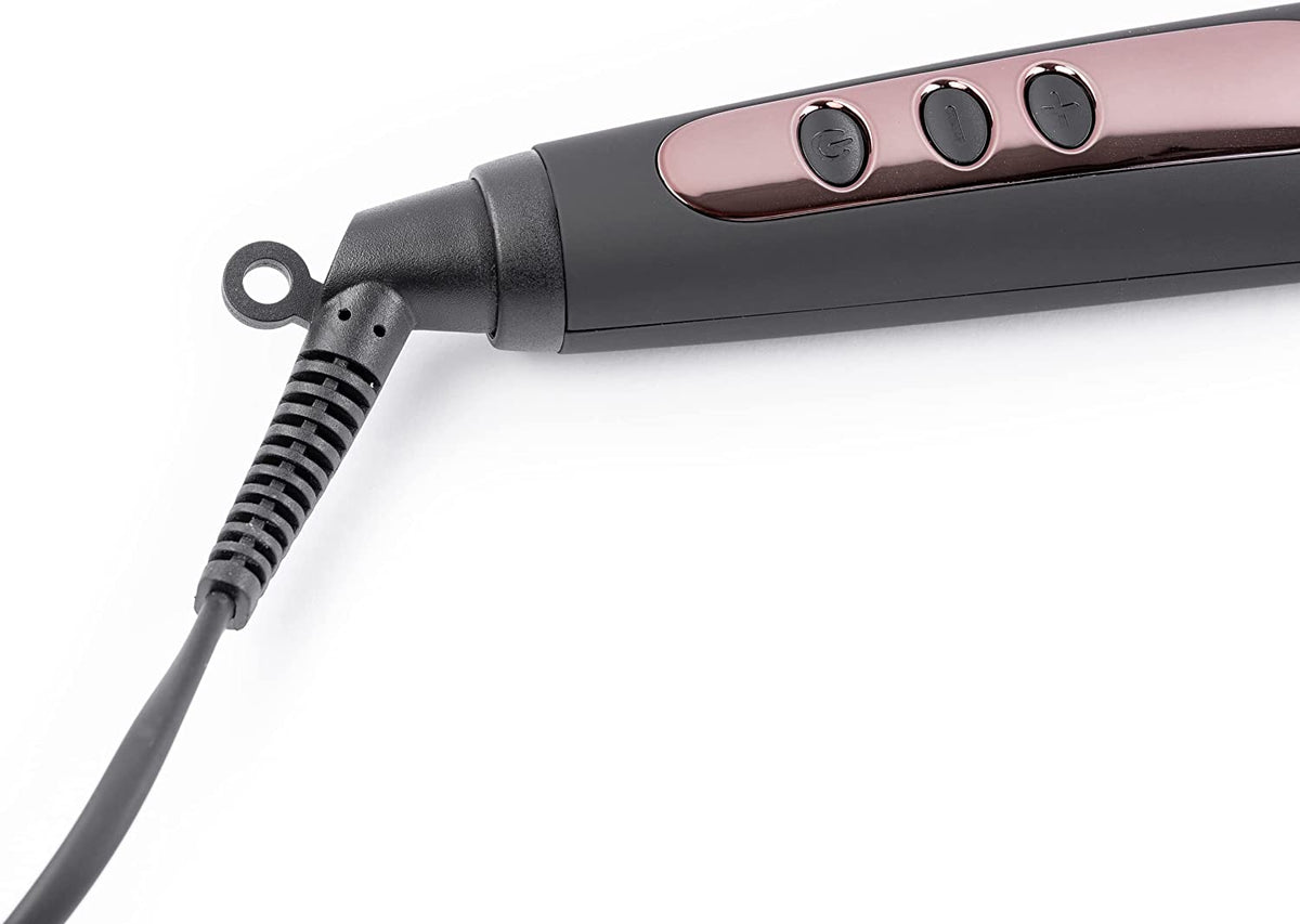Heated Hair Straightening Brush Flat Iron D45431