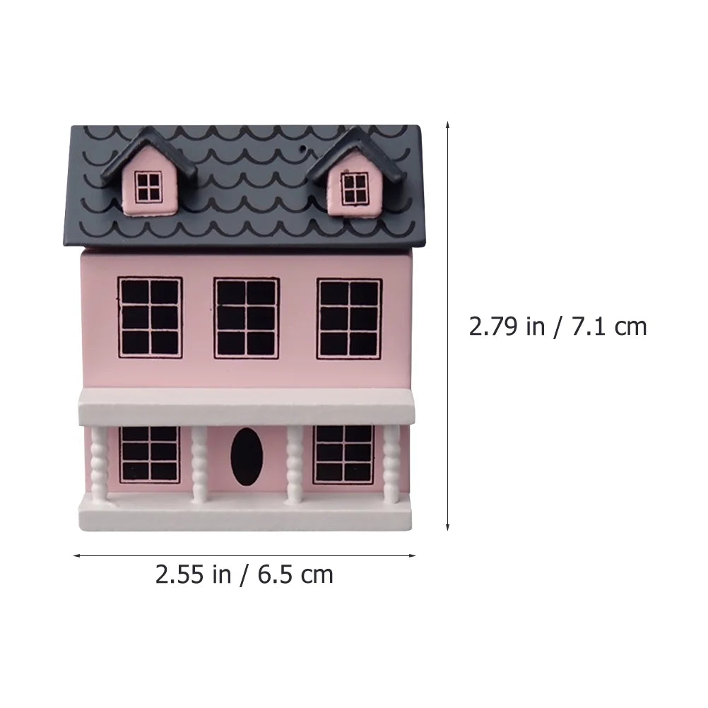 Miniature Wooden House Model C28883