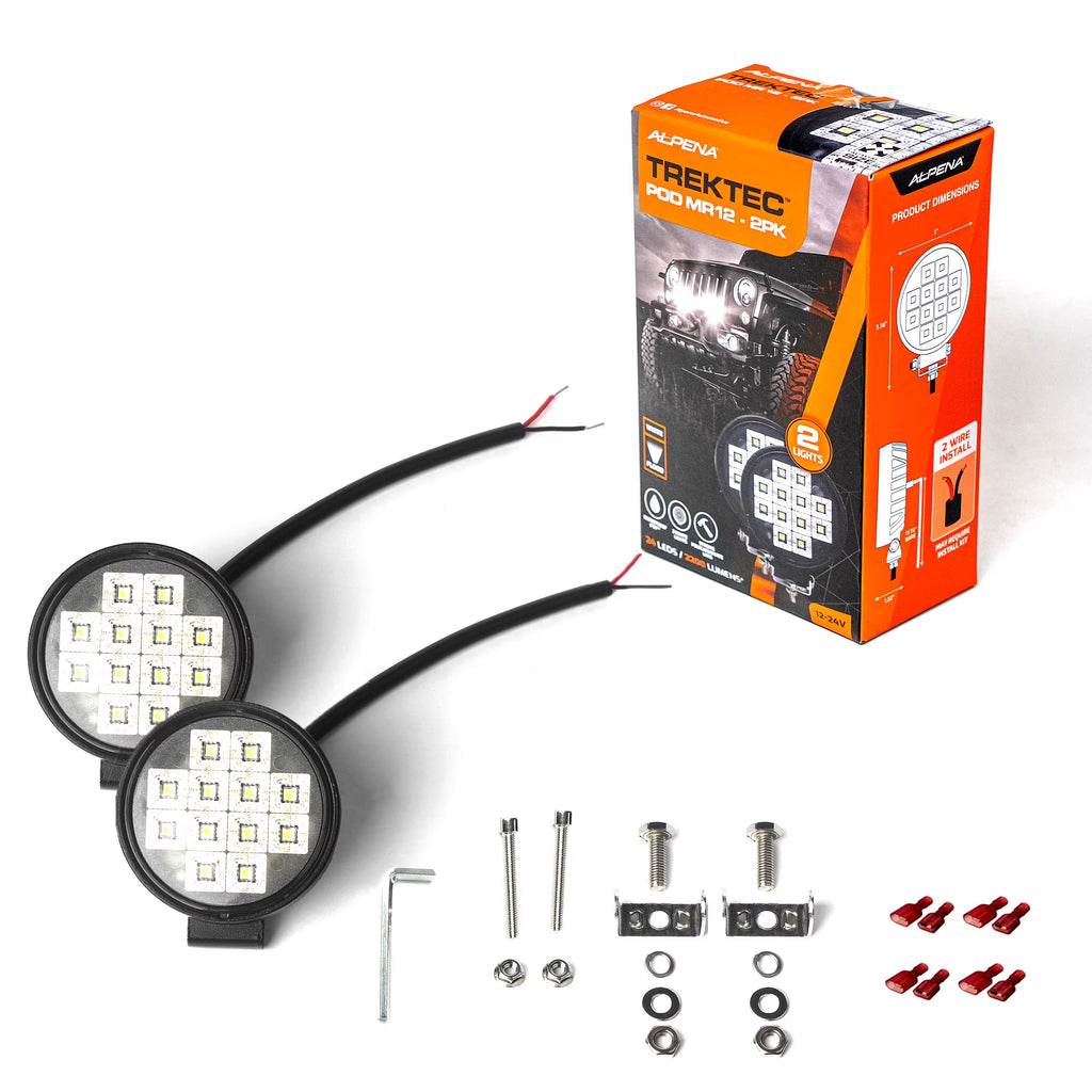 2 Pack LED Pod Spotlight L6209