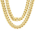 14k Yellow Gold Miami Cuban Link Chain Necklace L55734
