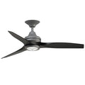 Steel Ceiling Fan with Black Blades M4234