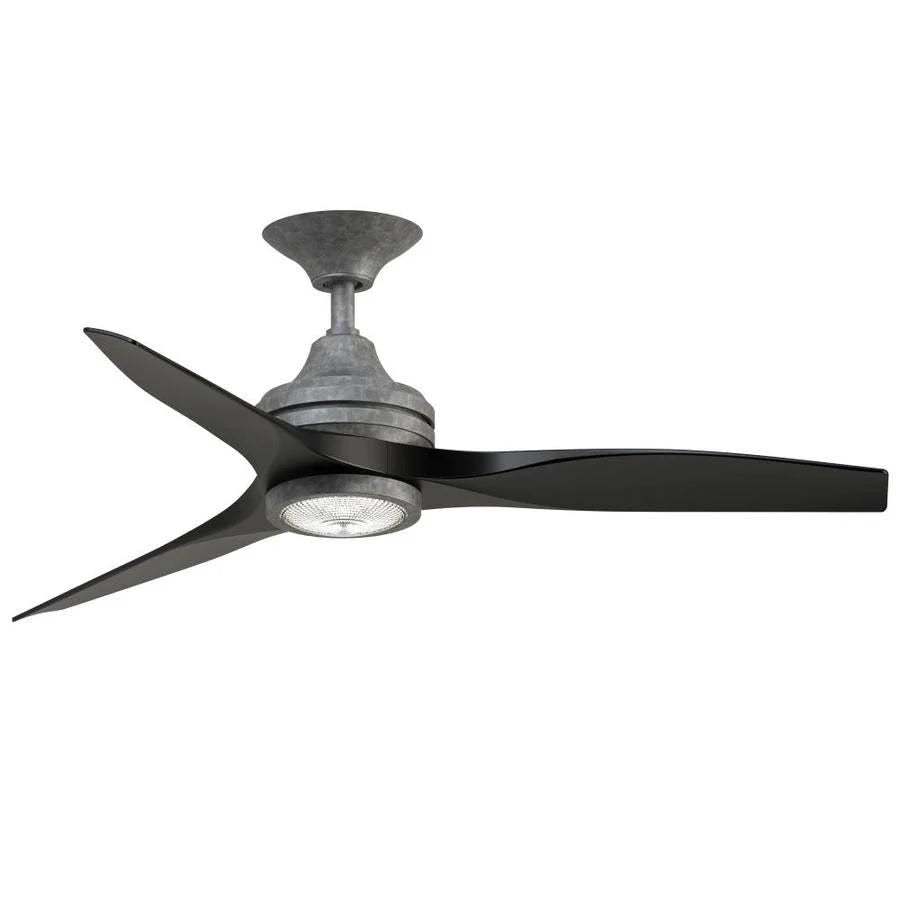 Steel Ceiling Fan with Black Blades M4234