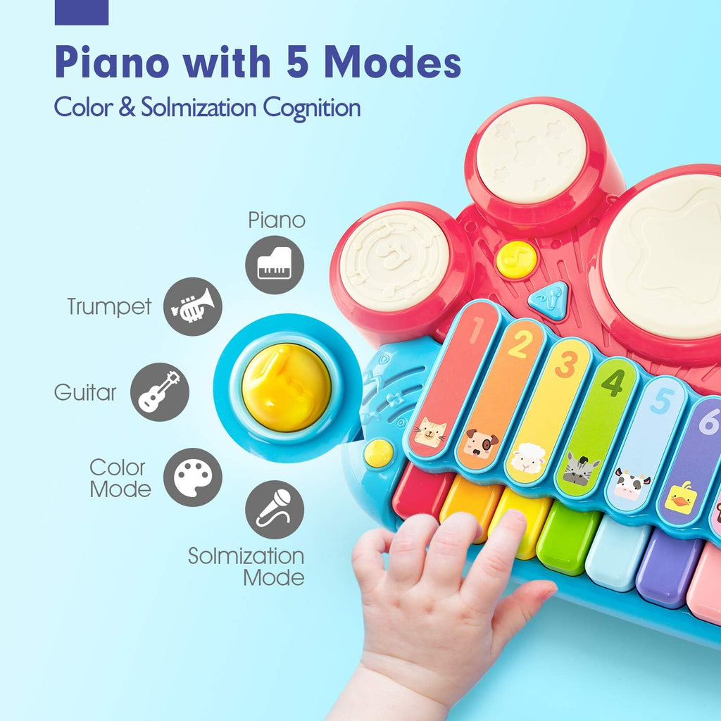 Piano Drum Playset Musical Toys Pack of 2 M8637