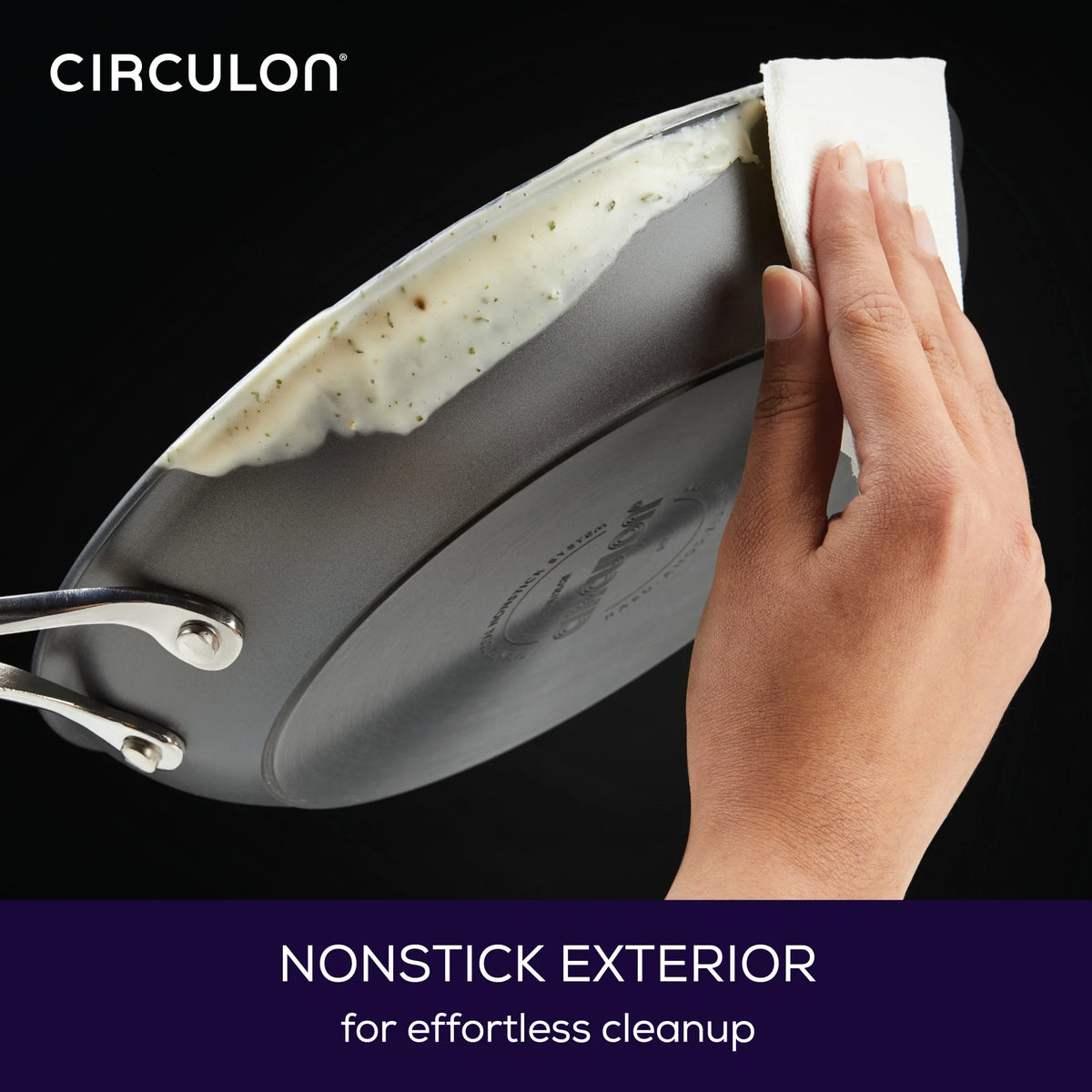 12 inch Hard-Anodized Nonstick Deep Frying Pan with Lid, Gray L882
