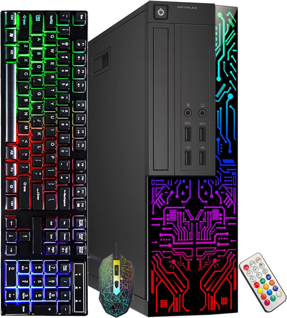 Desktop Computer, Intel i5 Quad-Core 3.20GHz, 8GB RAM, 256GB SSD, Wi-Fi, Windows 10 O795199
