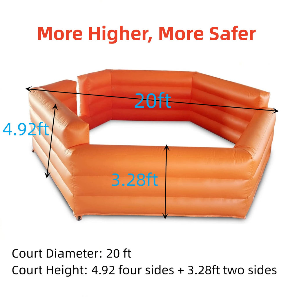20ft Inflatable Gaga Ball Pit Court with 450w Blower O74105