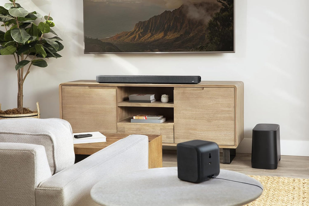 5.1 Channel Wireless Surround Sound System with Sound Bar and Subwoofer X7687