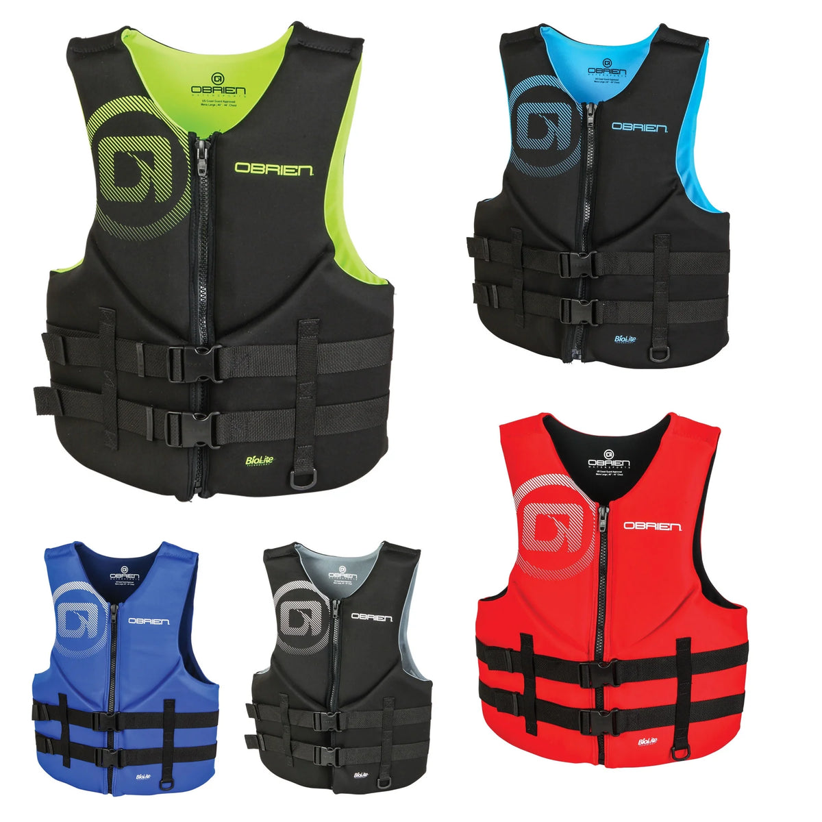 Blue X-Large Lightweight Life Jacket K4415
