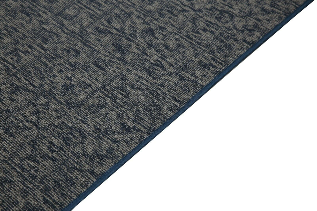 Navy Hexagon Rug K986356