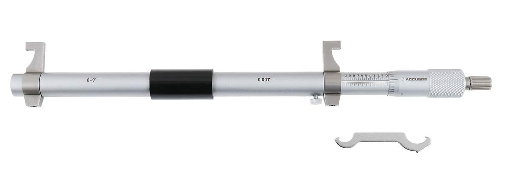 3-4'' by 0.001'' Inside Micrometer in Fitted Case D39512