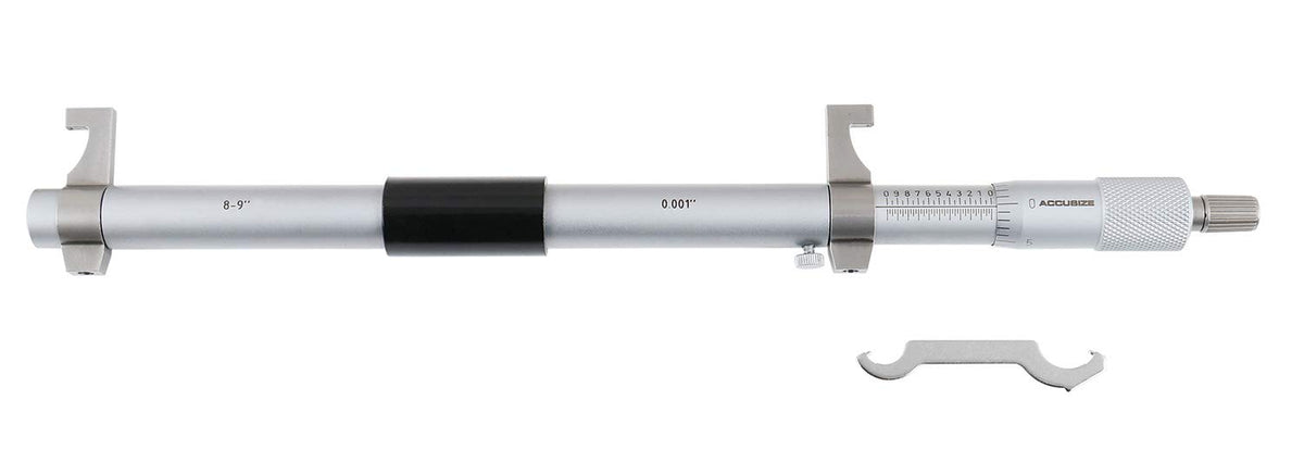 3-4'' by 0.001'' Inside Micrometer in Fitted Case D39512