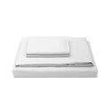 King 300 Thread Count Percale Solid Sheet Set White T1692