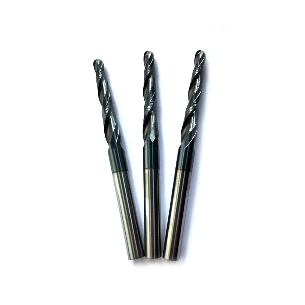 3pcs Tungsten Solid Carbide Router Bits with TiAIN Coated T7001