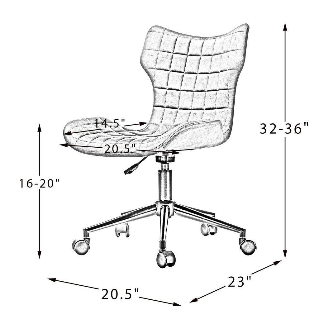 Green Tufted Office Task Chair E168482