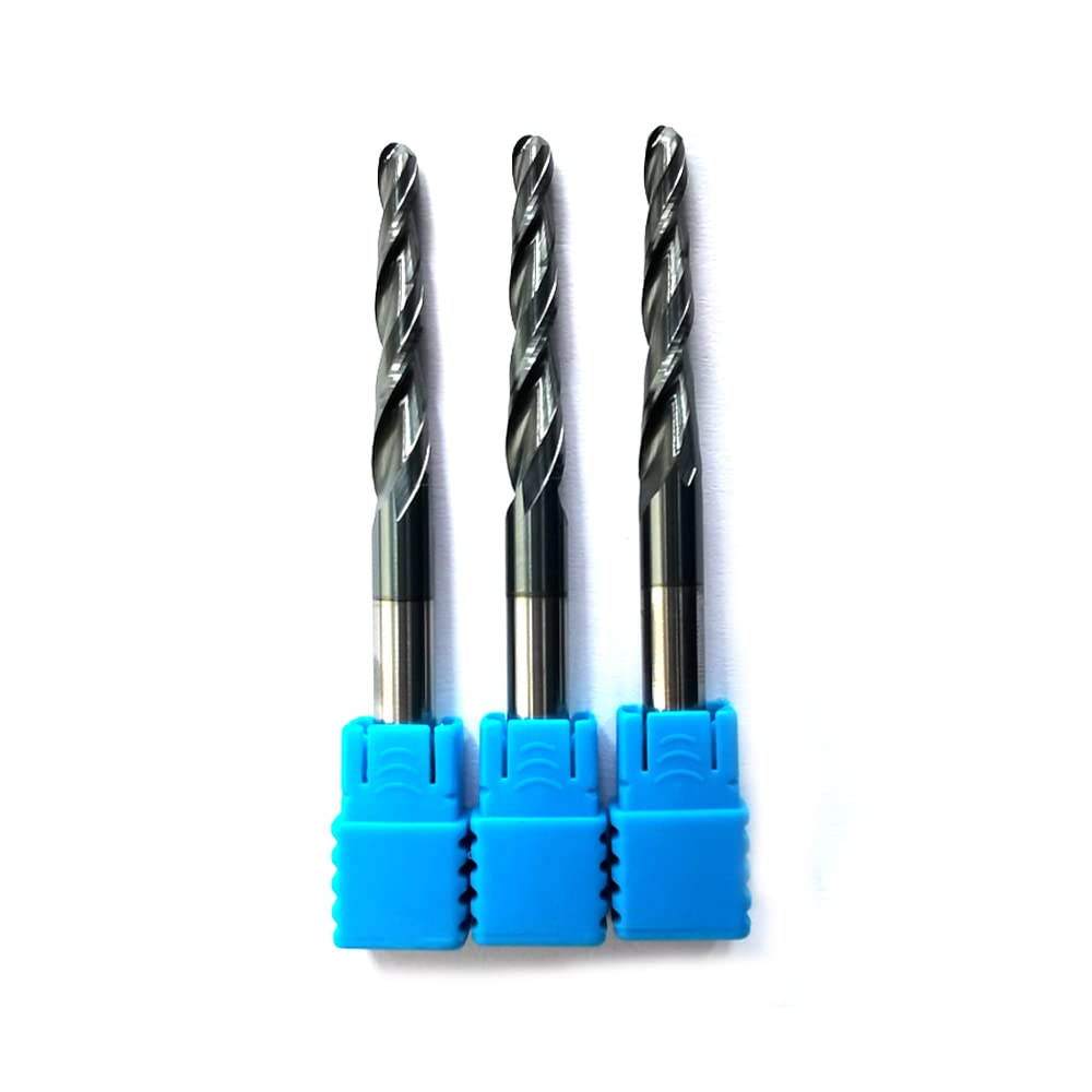 3pcs Tungsten Solid Carbide Router Bits with TiAIN Coated T7001