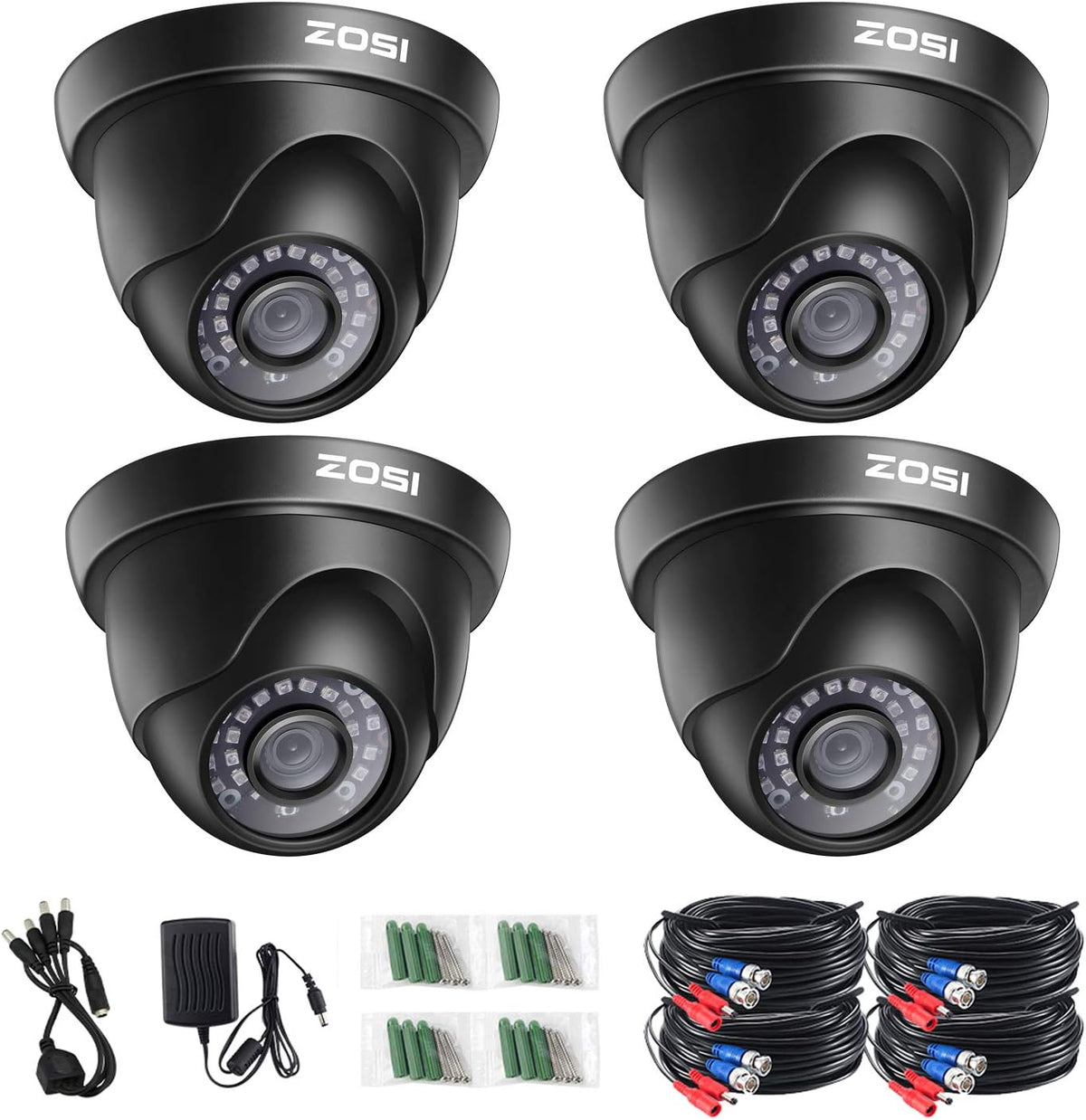 16CH 1080P Security Camera System with 2TB Hard Drive, 12PCS 1080P Outdoor Indoor Surveillance Cameras L41337