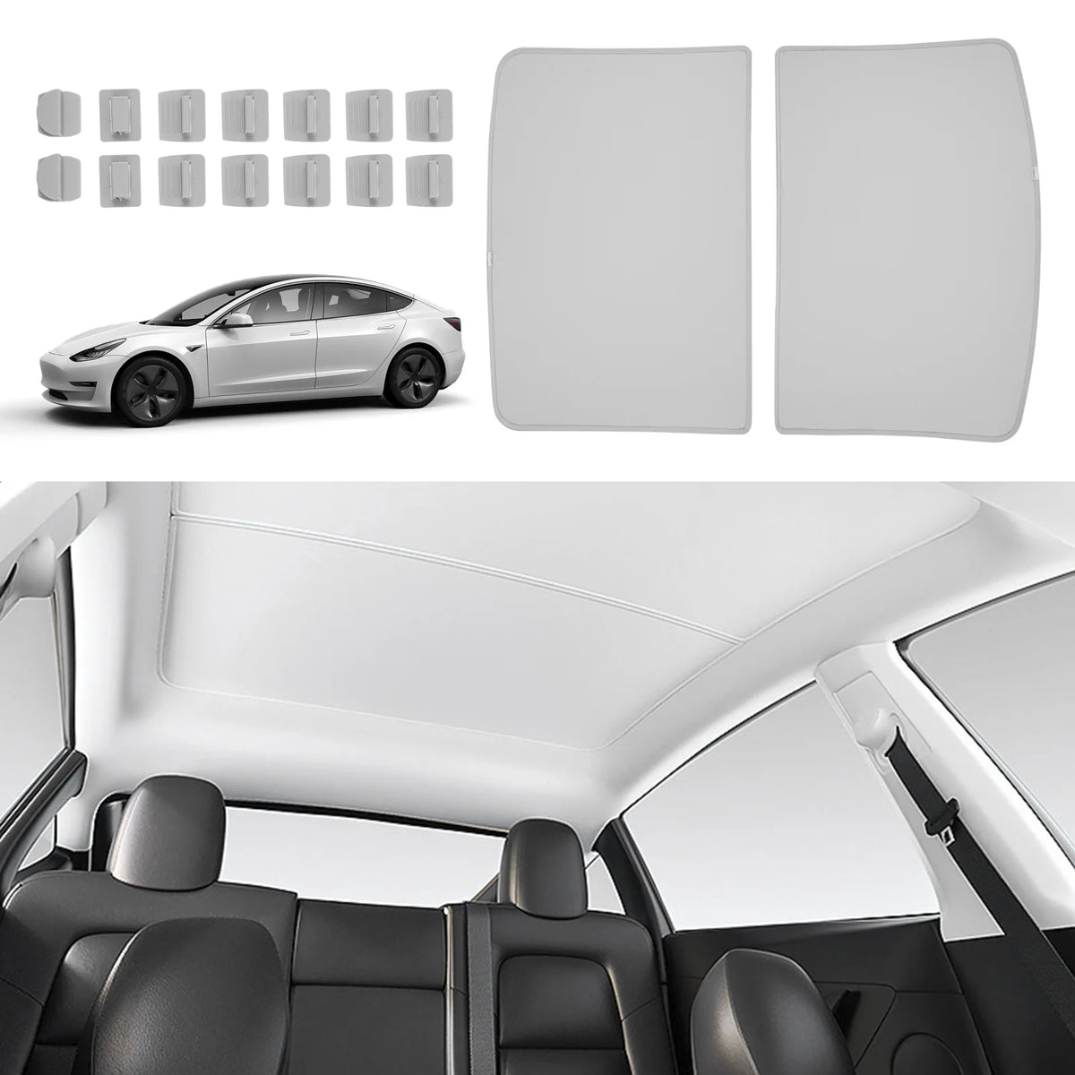 Foldable Roof Sunshade Y154397