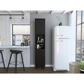 Black Corner Bar Cabinet Q45374