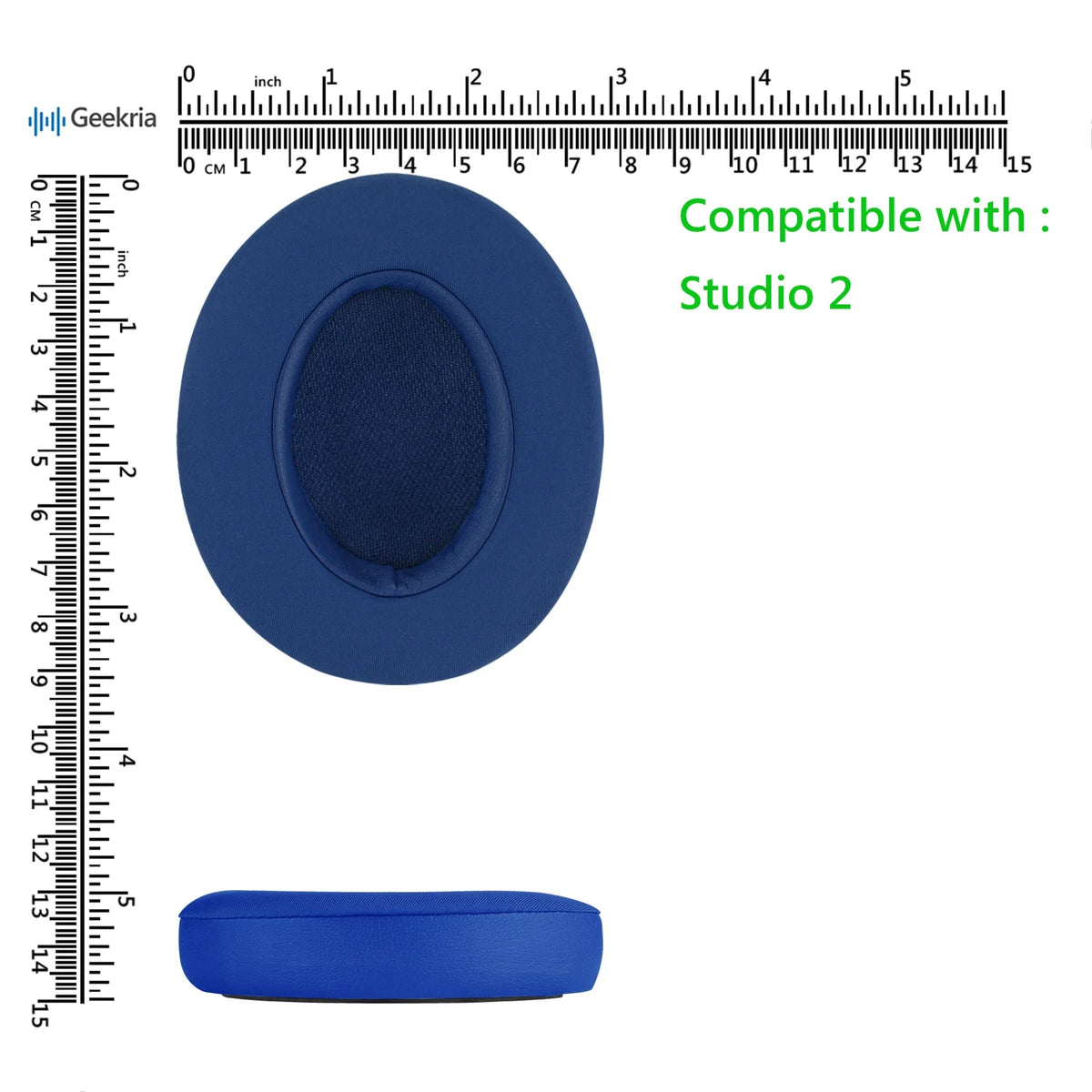 Blue Cooling Gel Replacement Ear Pads for Headphones C479428