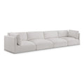 Cream Fabric Modular Sofa Q945971