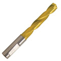 Solid Carbide Jobber Drill, Tin Finish, Right Hand Cut, Spiral Flute, 74mm OAL L545