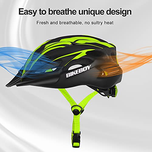 Adult Bike Helmet with Rear Light and Sun Visor G805