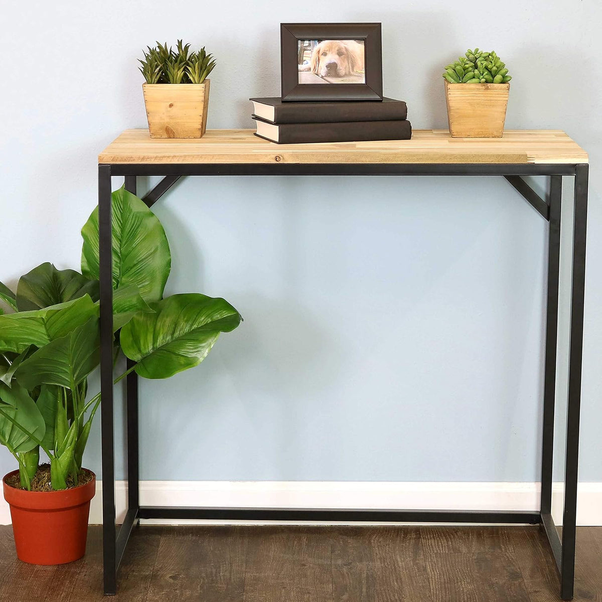 Unfinished Acacia Wood End Table Pack of 2 M309668