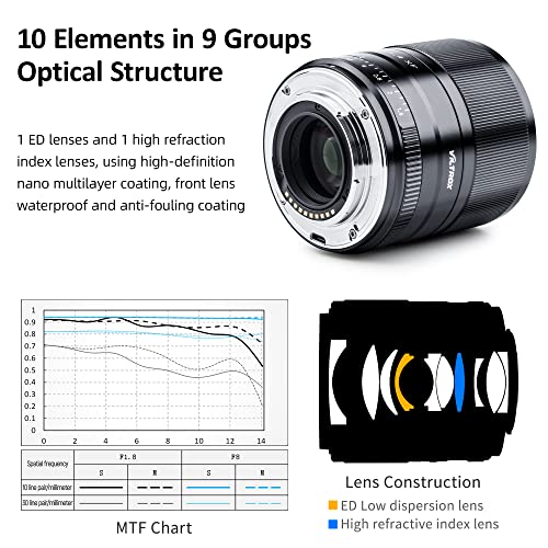 27mm F1.2 Autofocus Lens for Fuji X-Mount APS-C Mirrorless Cameras U3220