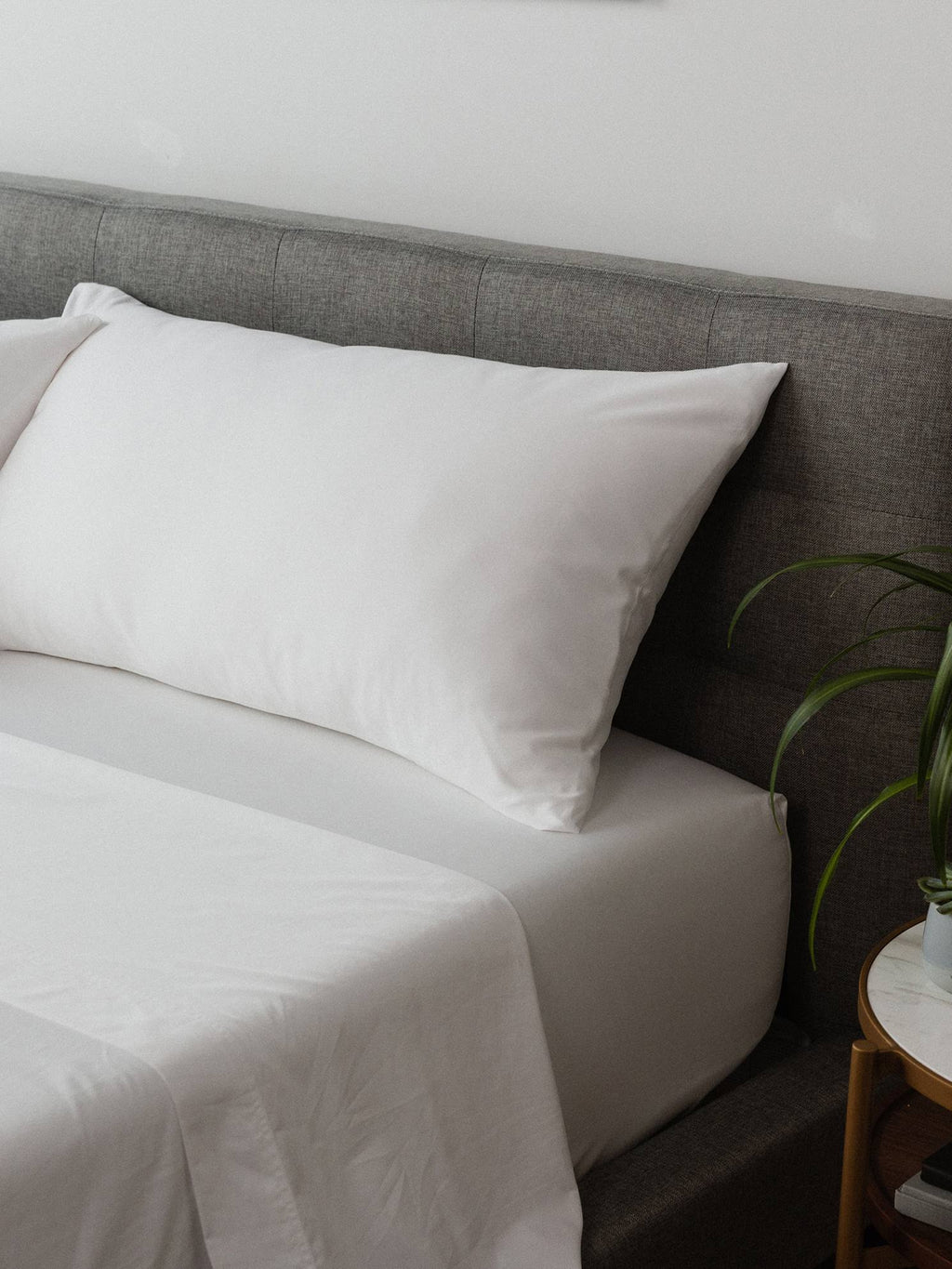 King 300 Thread Count Percale Solid Sheet Set White T1692