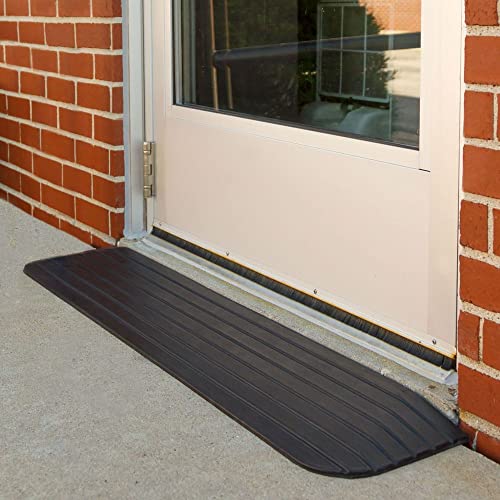 Solid Rubber Threshold Ramp - 1-1/2" Rise J983