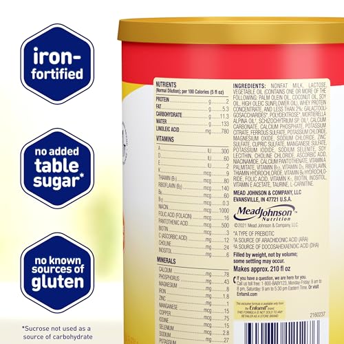 Milk-based Baby Formula Powder Can, 21.1 Oz (Pack of 4) B331