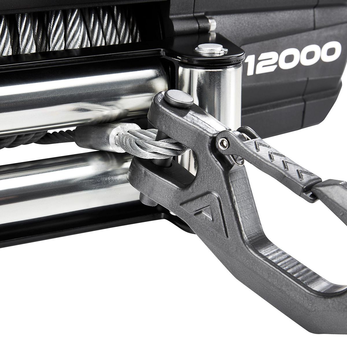 12,000 lb. Winch with Steel Rope and Wireless Remote E522963