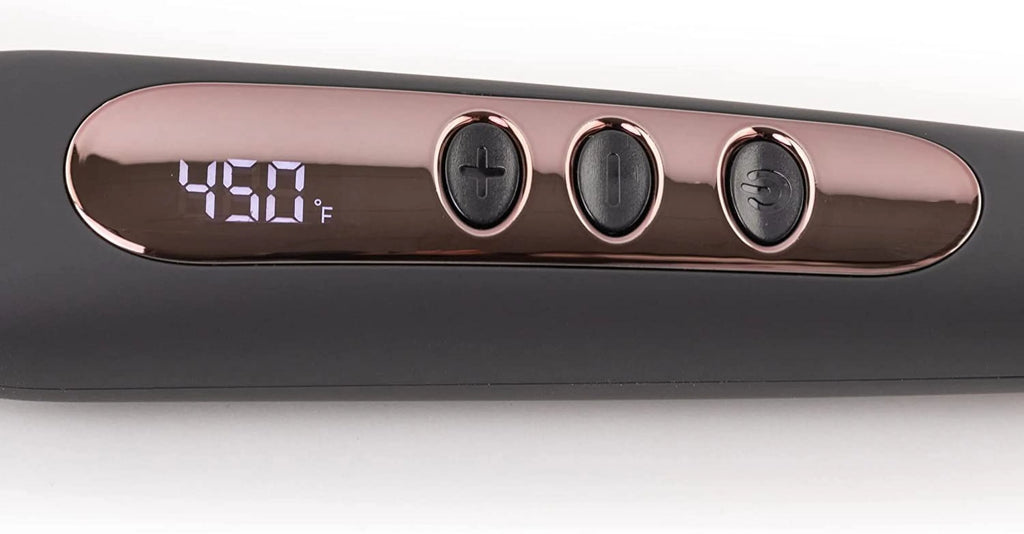Heated Hair Straightening Brush Flat Iron D45431