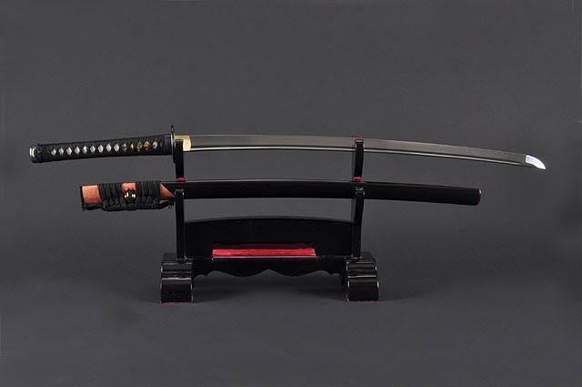 Hand Forged Clay Tempered Japanese Katana Sword W877