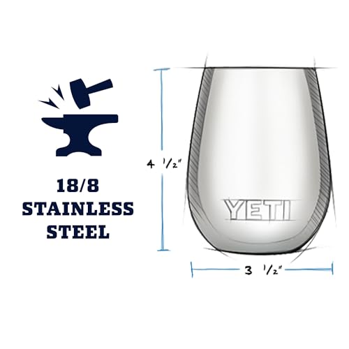 10 oz Vacuum Insulated Stainless Steel Wine Tumbler A6524