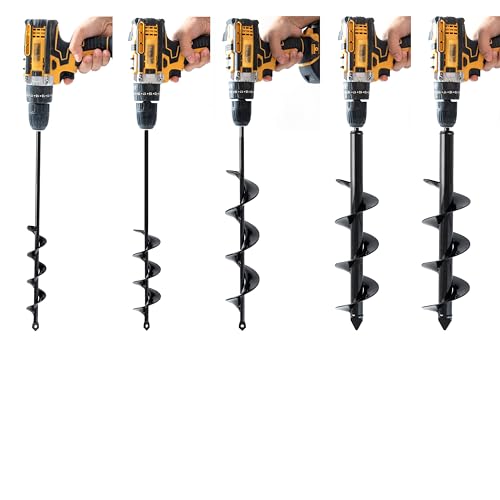 Set of 5 Auger Drill Bit for Planting W652659