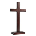 12.5 Inch Wooden Wall Cross D843561