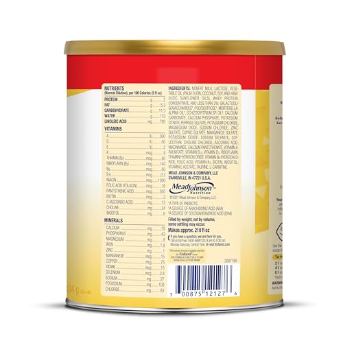 Milk-based Baby Formula Powder Can, 21.1 Oz (Pack of 4) B331