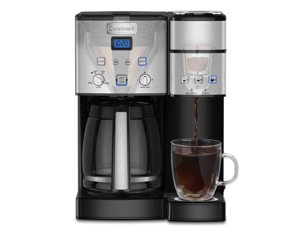 12 Cup Coffeemaker and Single-Serve Brewer B41932