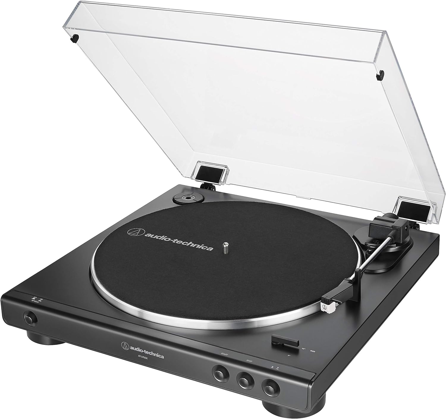 Black Fully Automatic Belt-Drive Stereo Turntable E755014