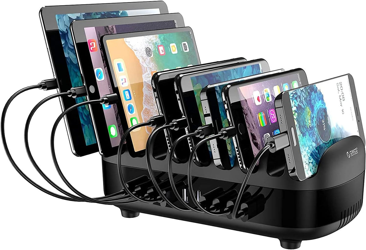 120W Charging Station with 10 USB Smart Ports, Pack of 2 L82802