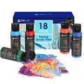 34 Colors Acrylic Pouring Paint Set, 2 Oz/Bottle Y321